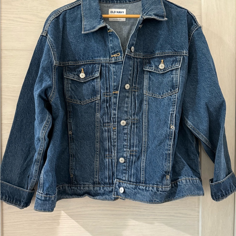Old Navy Women's Blue Jean Jacket